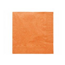 Ubrousek 3-vrstvý oranžový 20 ks